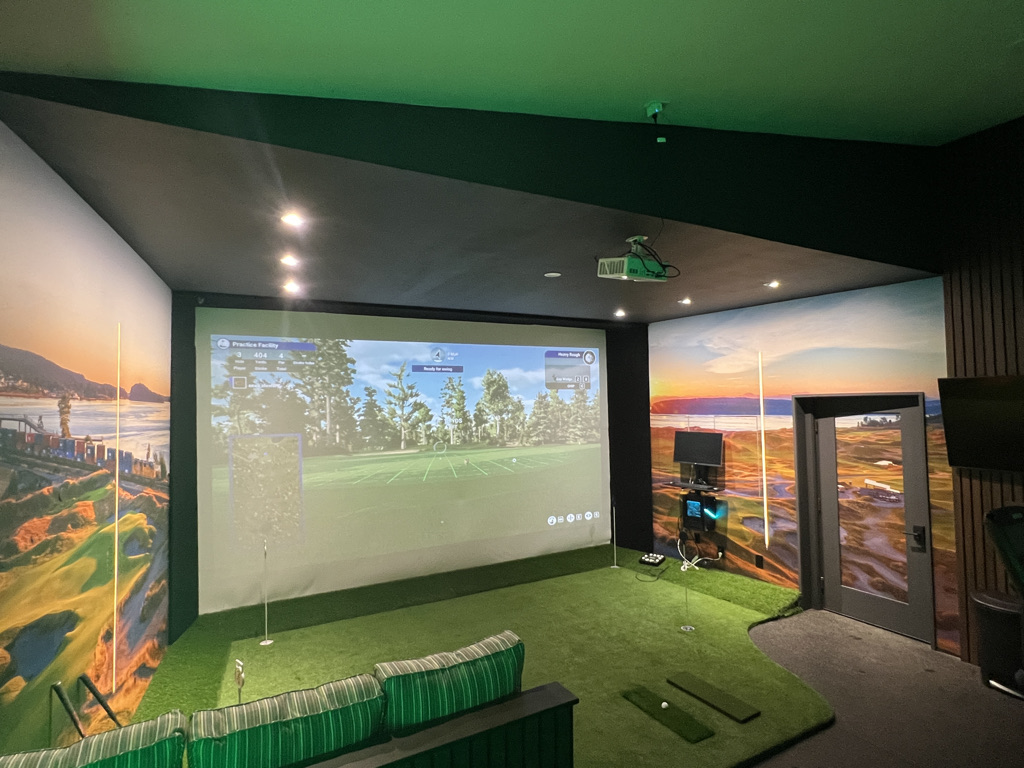 Templum Construction Golf Simulator rooms